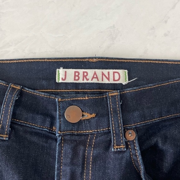 J Brand Starless Dark Wash Slim Boot Leg Jeans 27 Retro Y2K Style Elena Gilbert - Picture 6 of 10